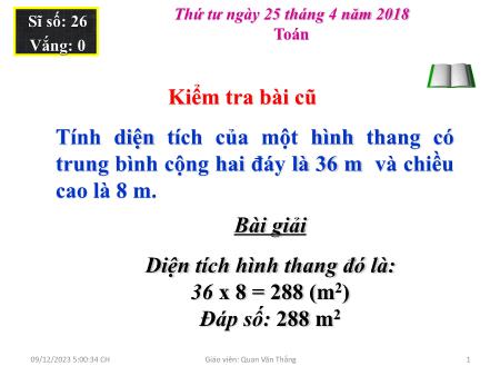 Bài giảng Toán Lớp 5 - Tiết 168: Ôn tập về biểu đồ (Trang 173) - Quan Văn Thắng