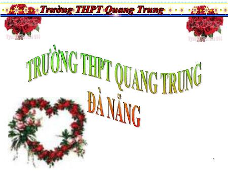 Bài giảng Hóa học Lớp 12 - Bài 9: Amin (Tiếp theo) - Trường THPT Quang Trung