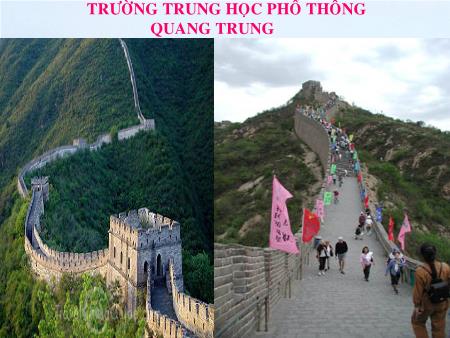 Bài giảng Lịch sử Lớp 10 - Bài 5: Trung Quốc thời phong kiến (Tiết 2) - Trường THPT Quang Trung