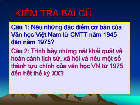Bài giảng Ngữ văn Lớp 12 - Tuần 1: Nghị luận về một tư tưởng, đạo lí (Tiết 3) - Trường THPT Quang Trung