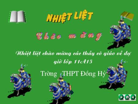 Bài giảng Toán hình Lớp 11 - Tiết 39: Khoảng cách - Trường THPT Đồng Hỷ