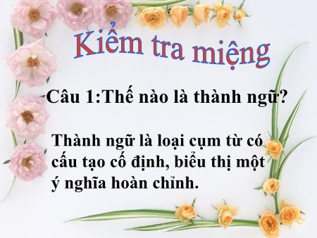 Bài giảng Ngữ văn Lớp 7 - Tiết 55: Điệp ngữ