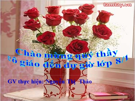 Bài giảng Ngữ văn Lớp 8 - Tiết 41: Nói giảm nói tránh - Nguyễn Thị Thảo