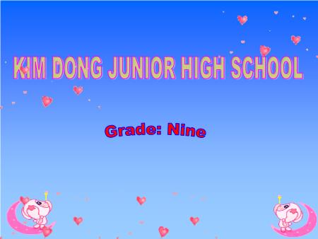 Bài giảng Tiếng Anh Lớp 9 - Period 7, Unit 2: Clothing (Getting started+ Listen and read) - Trường THCS Kim Đồng